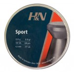 Пульки HN Sport кал. 4,5мм, 0,53г (500 шт./бан.) арт.: PB338